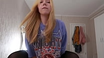 Stepsis Caught Her Pervy Brother Jerking Off and Teach Him How To Fuck Real Pussy